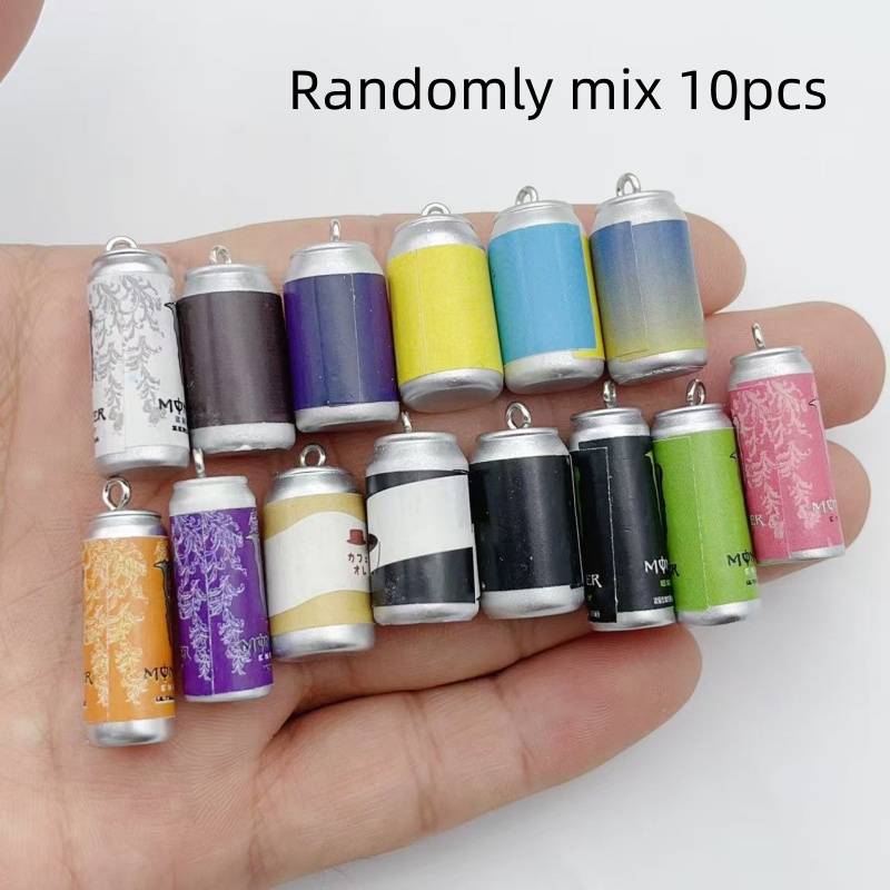 Resin Art For Sale - 10Pcs Mini Simulation Beverage Can Resin