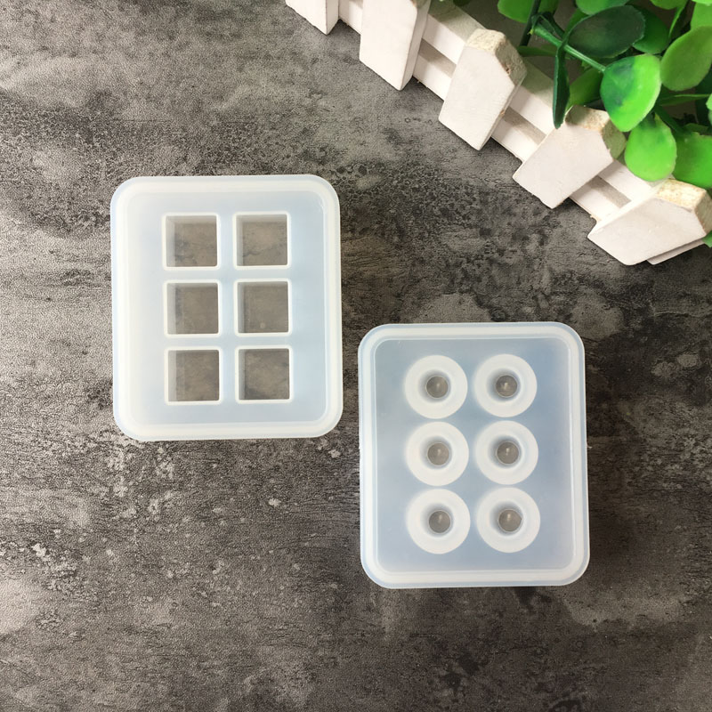Resin Art Liquid - Silicone Mold 16mm Cube ball beads