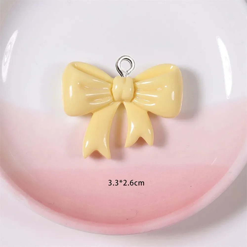 10 Pieces Candy Color Bow Resi - Resin Art Diy recension och pris