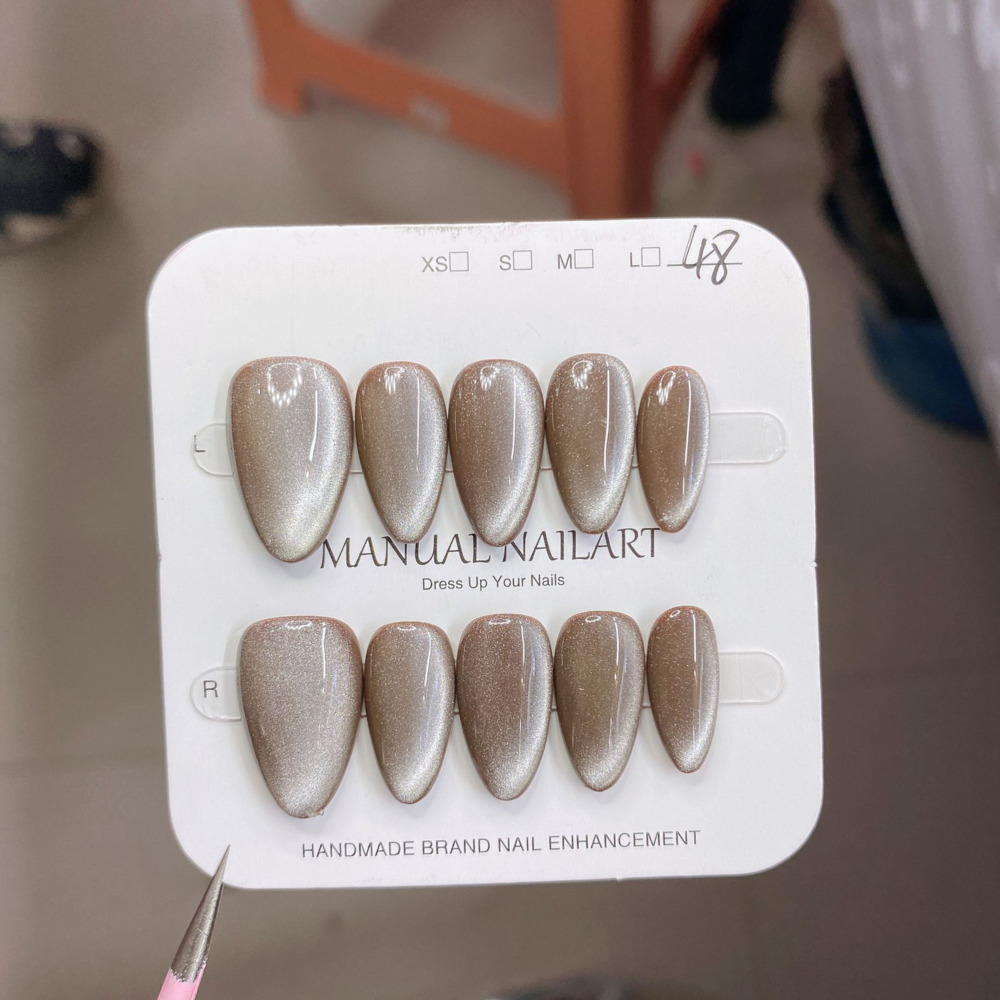 10pc French Almond Shape Cat's - Resin Art Gel recension och pris