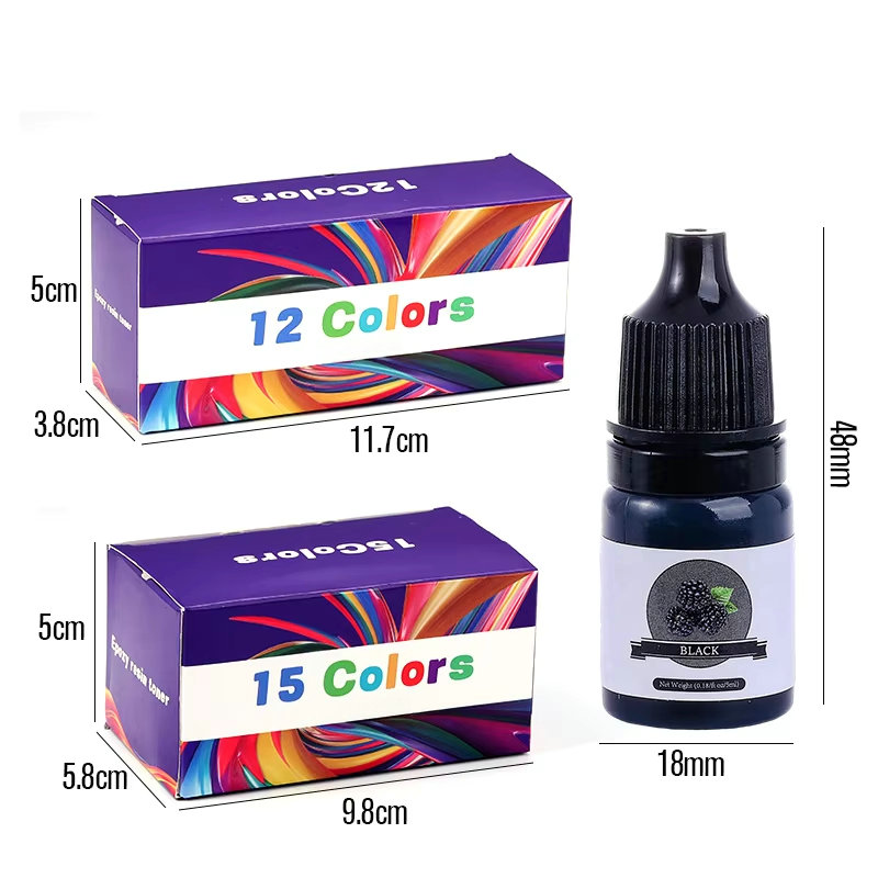 Epoxy Resin Color Pigment 24 V - Resin Art Liquid recension och pris