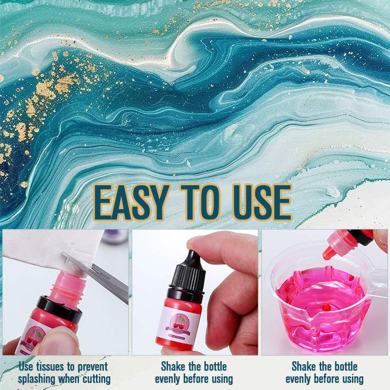 Epoxy Resin Color Pigment 24 V - Resin Art Liquid recension och pris