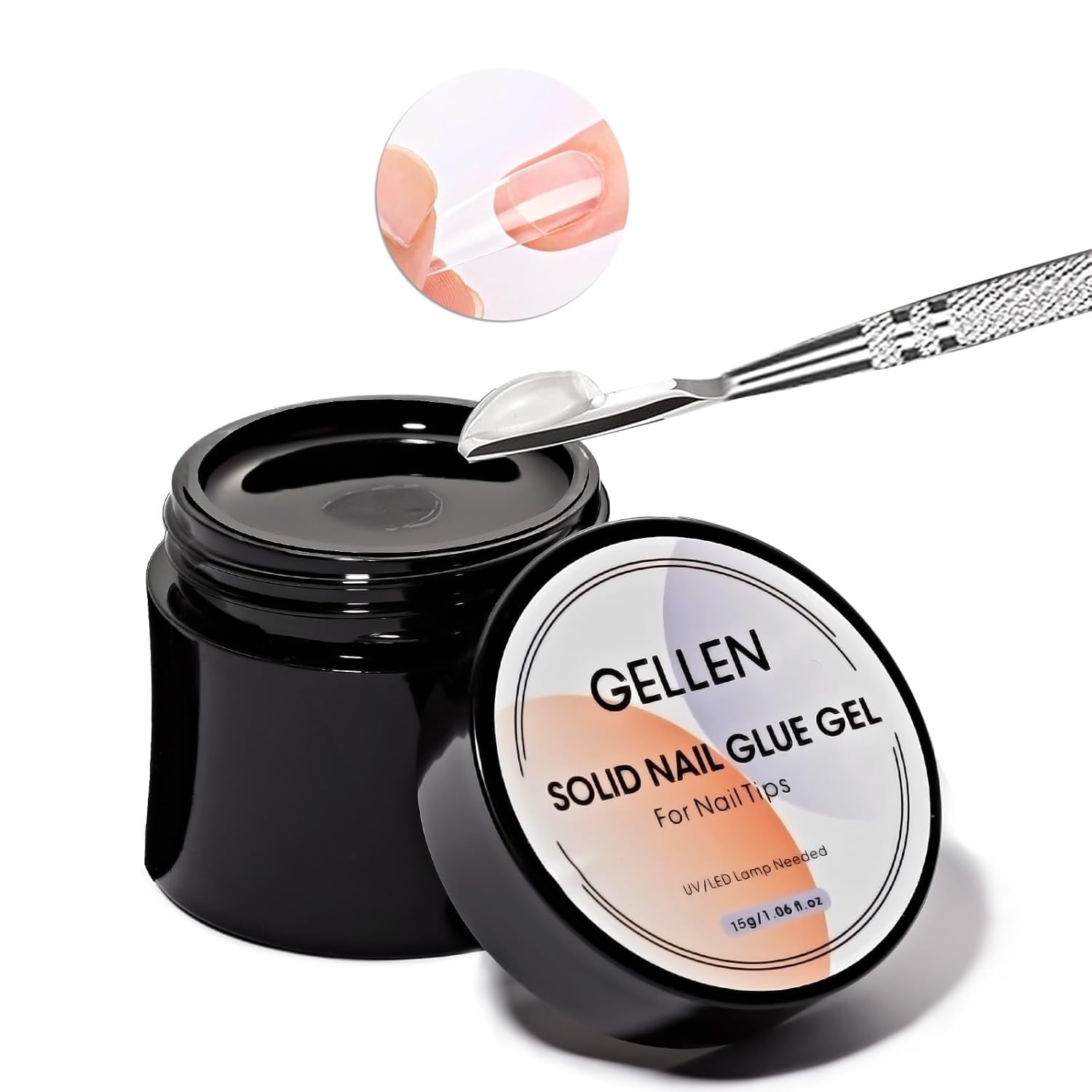 GELLEN Nail Solid Glue Builder - Resin Art Gel recension och pris