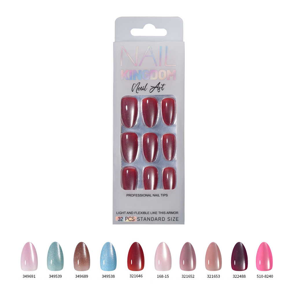 VITAGWX 32pcs Press on Nails A - Resin Art Gel recension och pris