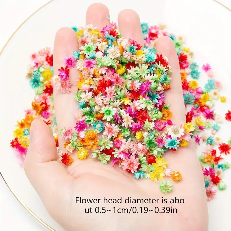 Classic artificial Flower Mix  - Resin Art Earrings Design recension och pris