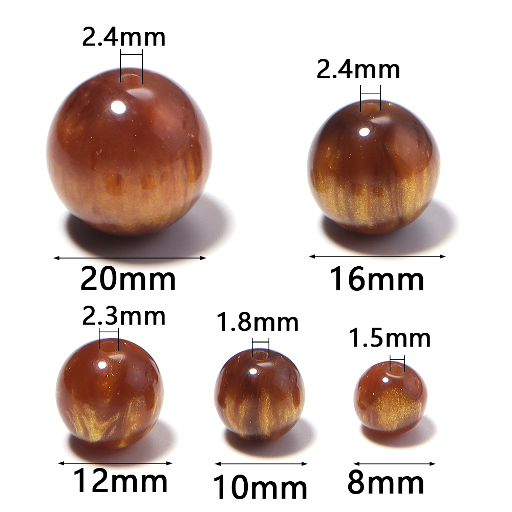 5-30pcs/lot 8-20mm Gilding Res - Resin Art For Sale recension och pris