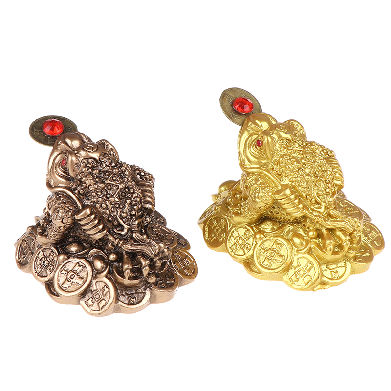 Feng Shui Toad Money LUCKY For - Resin Art Table Top recension och pris