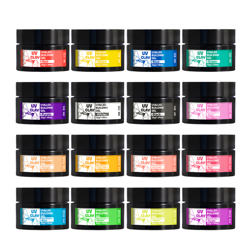16 colors of UV resin putty -3 - Resin Art Liquid recension och pris