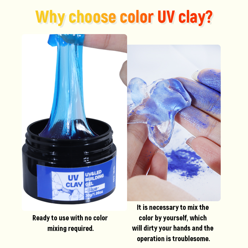 16 colors of UV resin putty -3 - Resin Art Liquid recension och pris