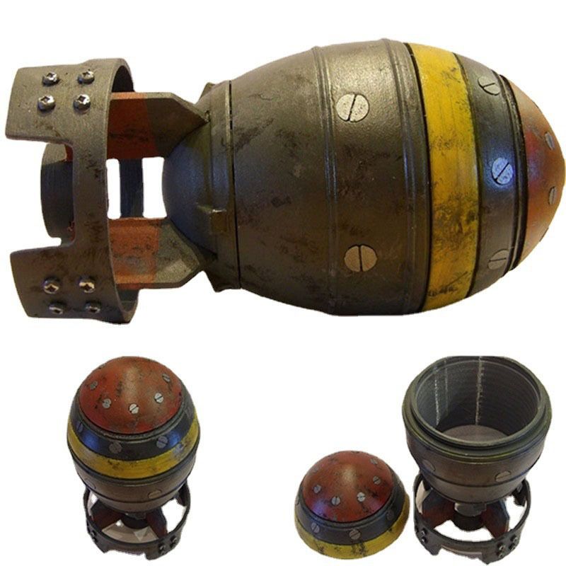 New Mini Nuke Bomb Storage Box - Resin Art Table Top recension och pris