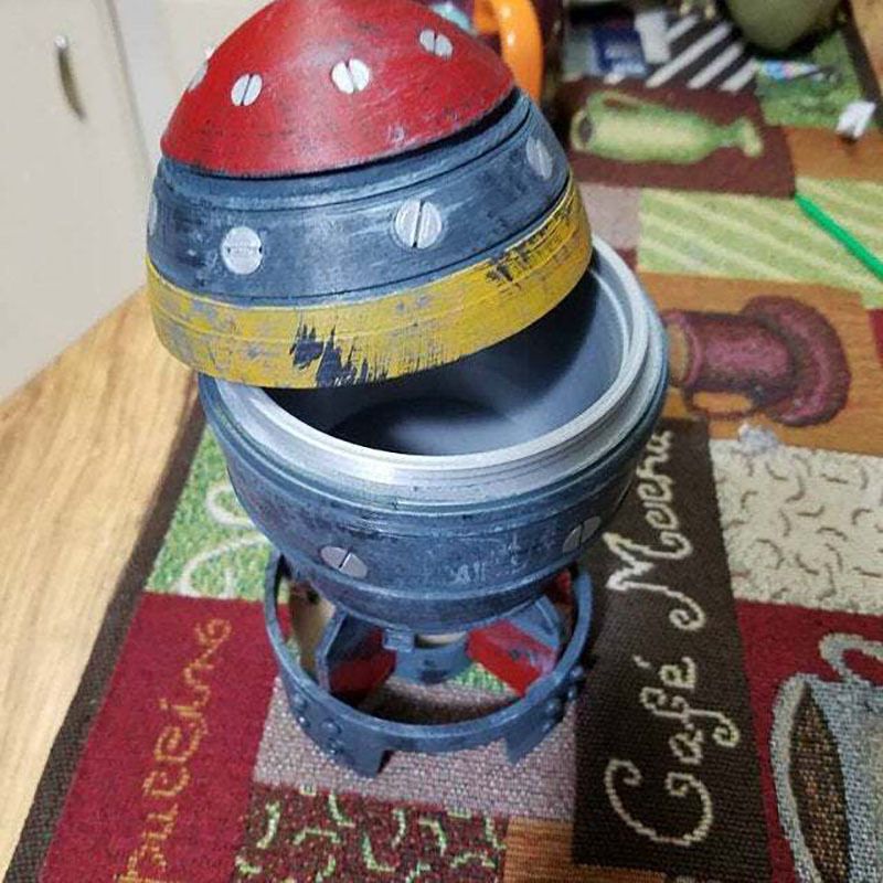 New Mini Nuke Bomb Storage Box - Resin Art Table Top recension och pris