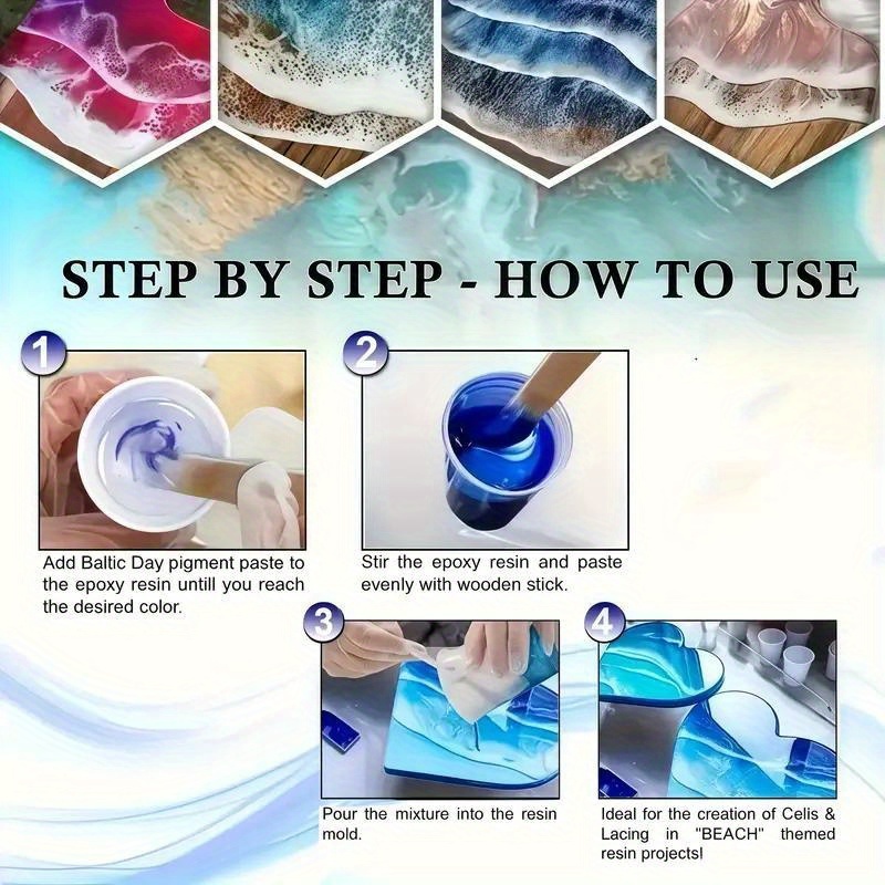 24 Colors/8 Colors 5g 0.18oz P - Resin Art Table Top recension och pris