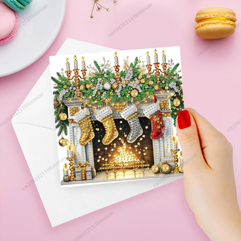 6PCS DIY Diamond Painting Gree - Xmas Resin Art recension och pris