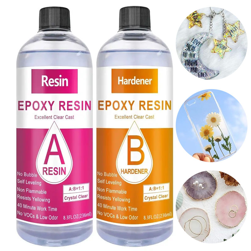 Crystal Clear Epoxy Resin Kit  - Resin Art Table Top recension och pris
