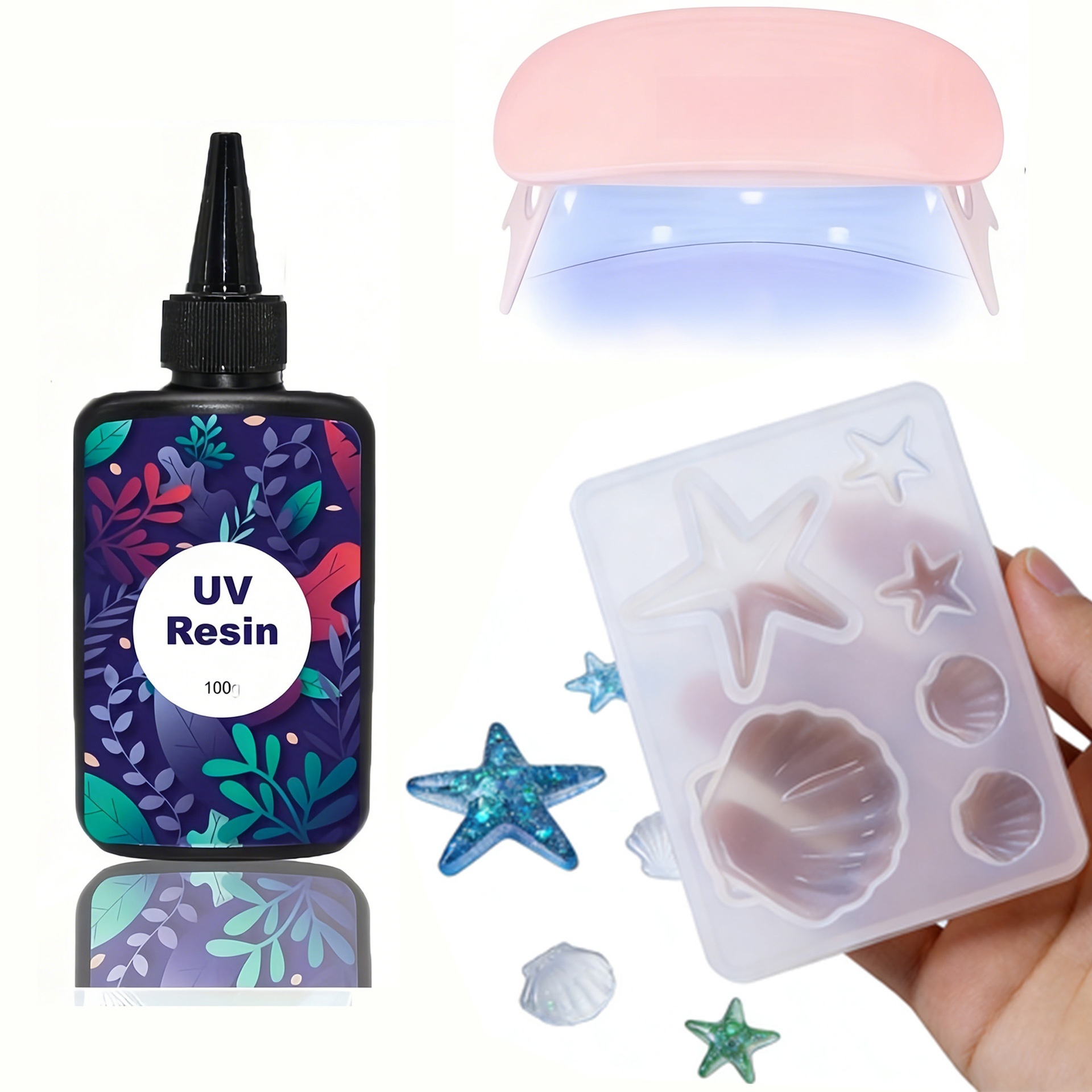 DIY Ocean Theme Crystal Epoxy  - Resin Art Liquid recension och pris