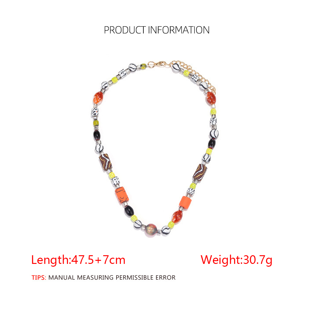 New Arrivals Multicolor Resin  - Resin Art Necklace recension och pris