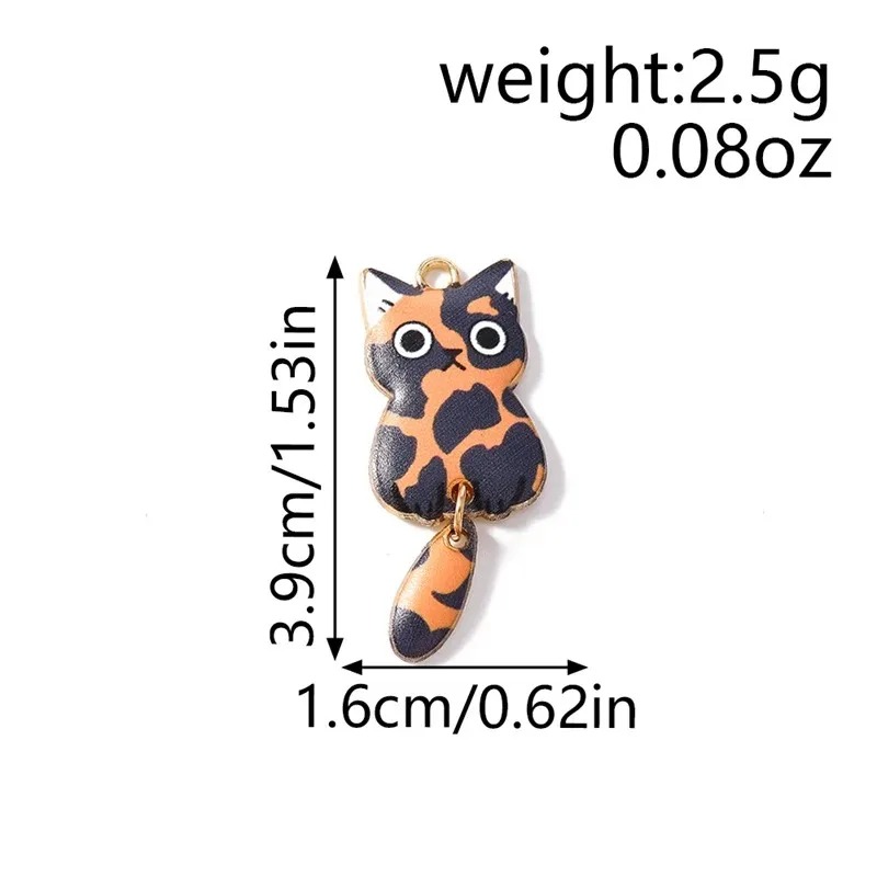 10Pcs 16×39mm Cute Cartoon Cat - Resin Art For Sale recension och pris