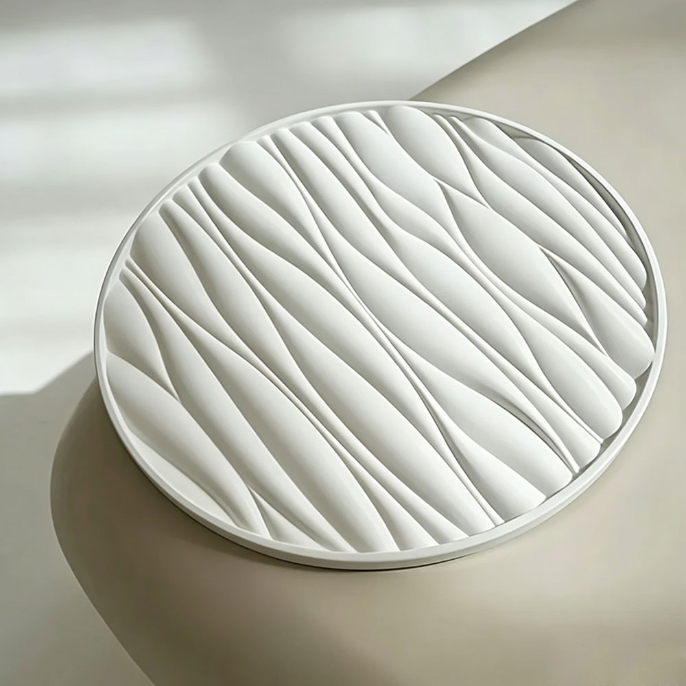 Large Round Tray Silicone Mold - Resin Art Liquid recension och pris