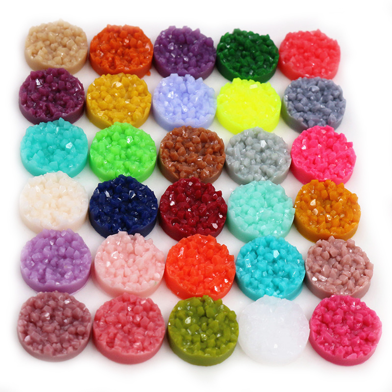 40pcs Resin Druzy Cabochons Do - Resin Art For Sale recension och pris
