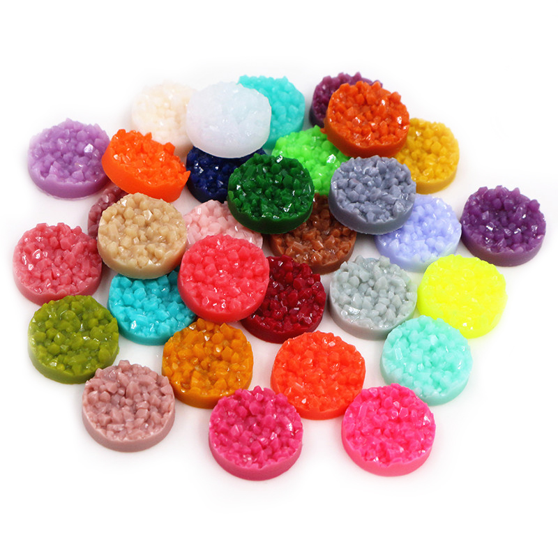 40pcs Resin Druzy Cabochons Do - Resin Art For Sale recension och pris