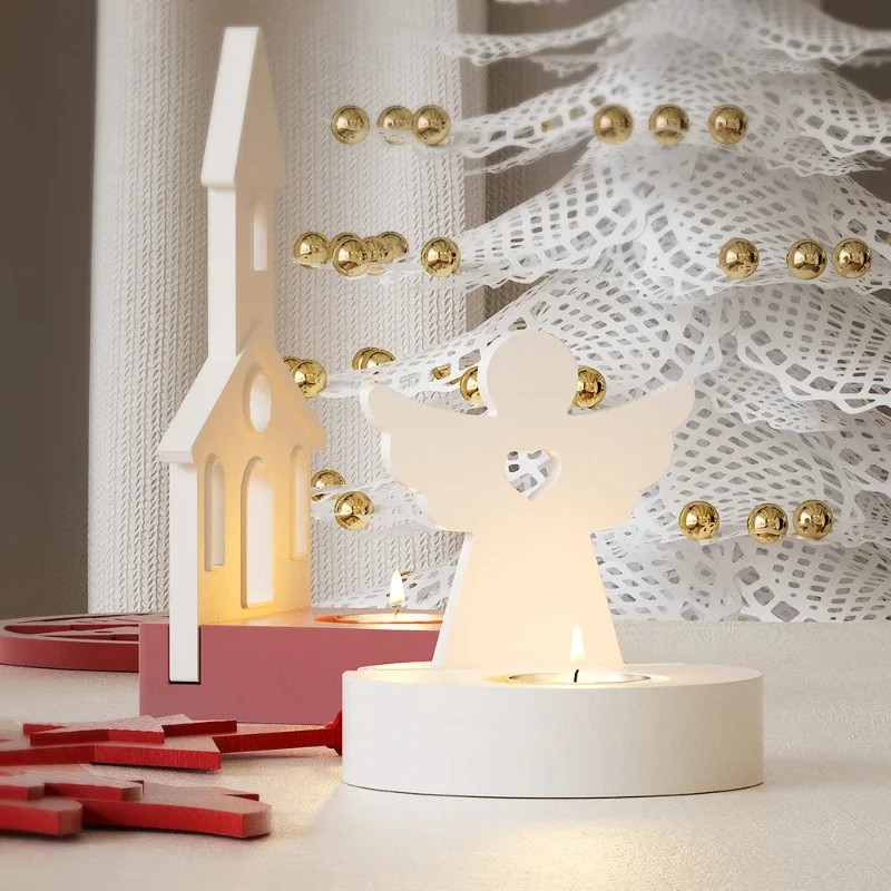 Halloween Christmas  Candle Ho - Xmas Resin Art recension och pris