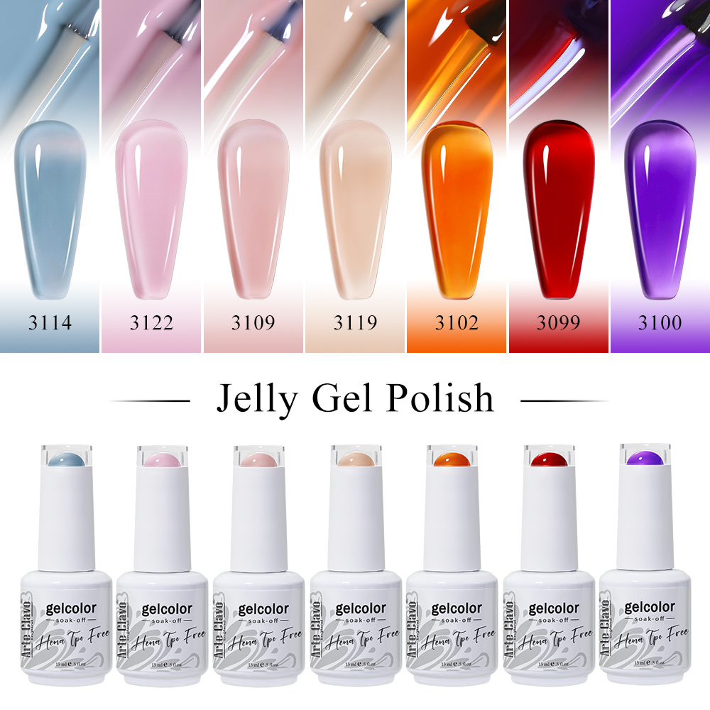 Arte Clavo 15ml Jelly Gel Nail - Resin Art Price recension och pris