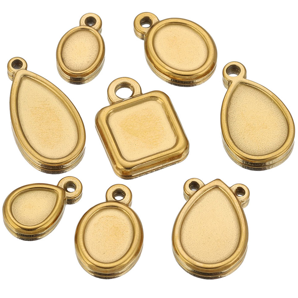 5pcs Stainless Steel Square Dr - Resin Art For Sale recension och pris