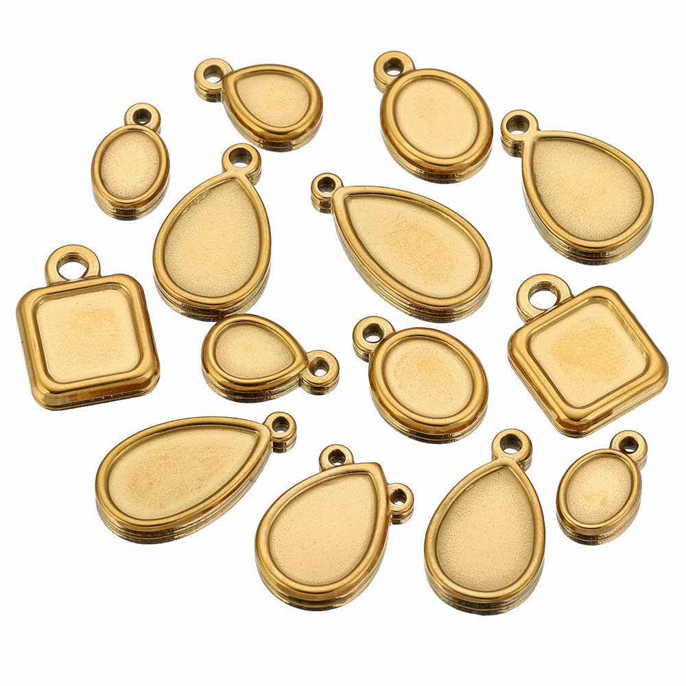 5pcs Stainless Steel Square Dr - Resin Art For Sale recension och pris