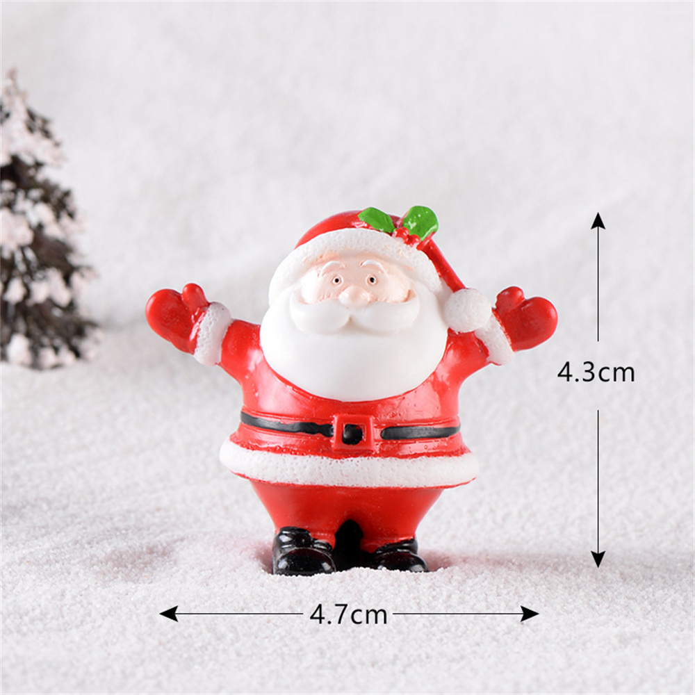 1pc Resin Santa Claus Ornament - Xmas Resin Art recension och pris