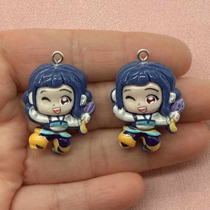 10pcs resin cartoon pendant, D - Resin Art For Sale recension och pris