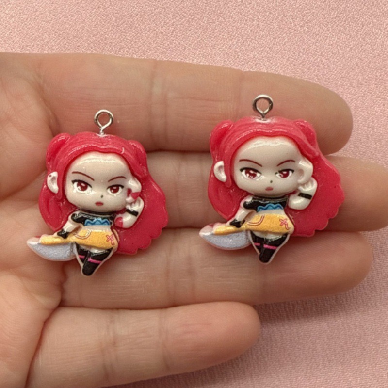 10pcs resin cartoon pendant, D - Resin Art For Sale recension och pris