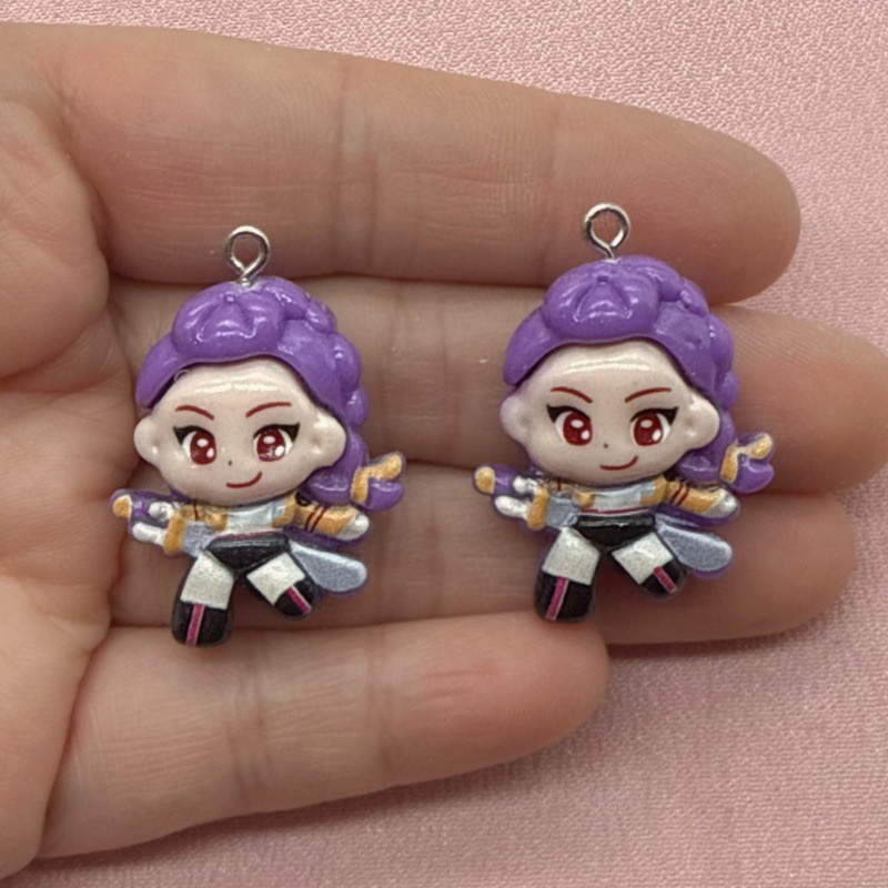 10pcs resin cartoon pendant, D - Resin Art For Sale recension och pris