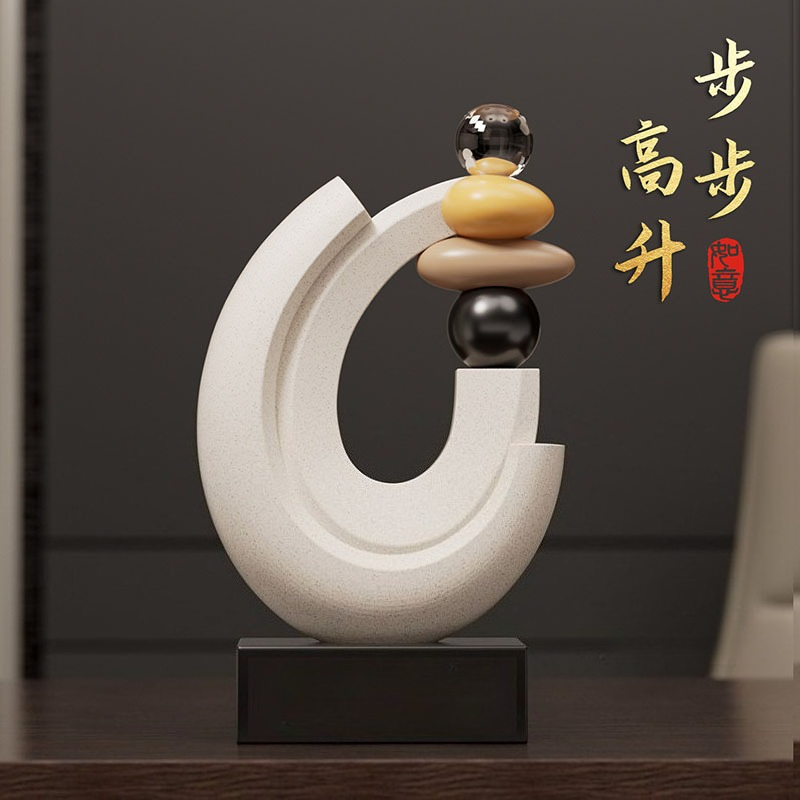 Home Decor Lucky Stone Statue  - Resin Art Gift For Wedding recension och pris