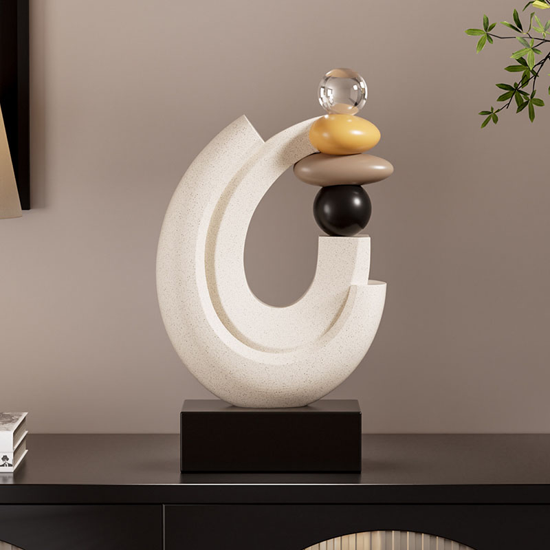 Home Decor Lucky Stone Statue  - Resin Art Gift For Wedding recension och pris