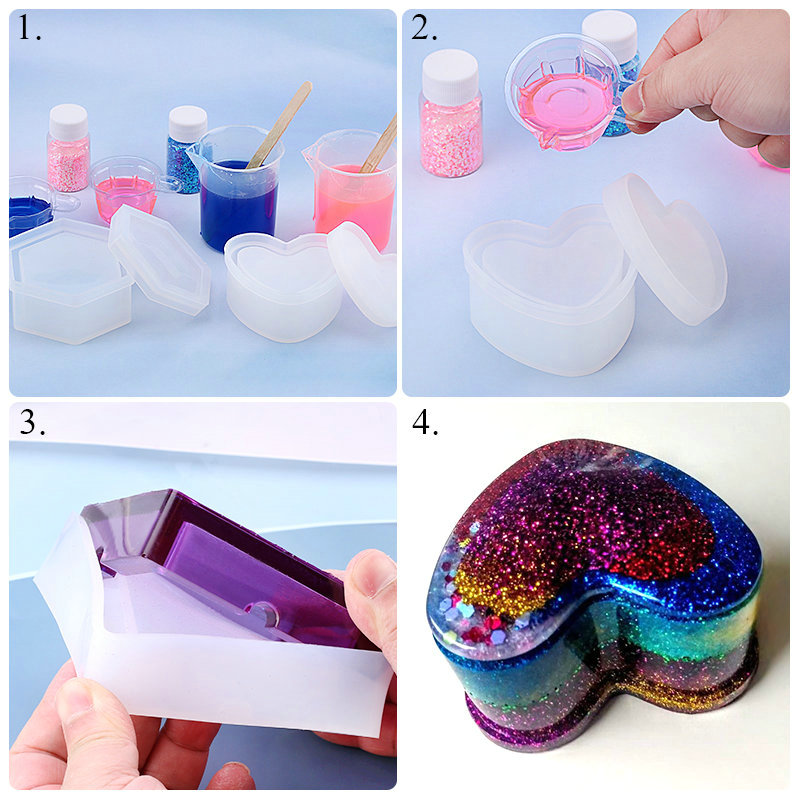 Silicone Resin Molds Kit Epoxy - Resin Art Earrings Kit recension och pris