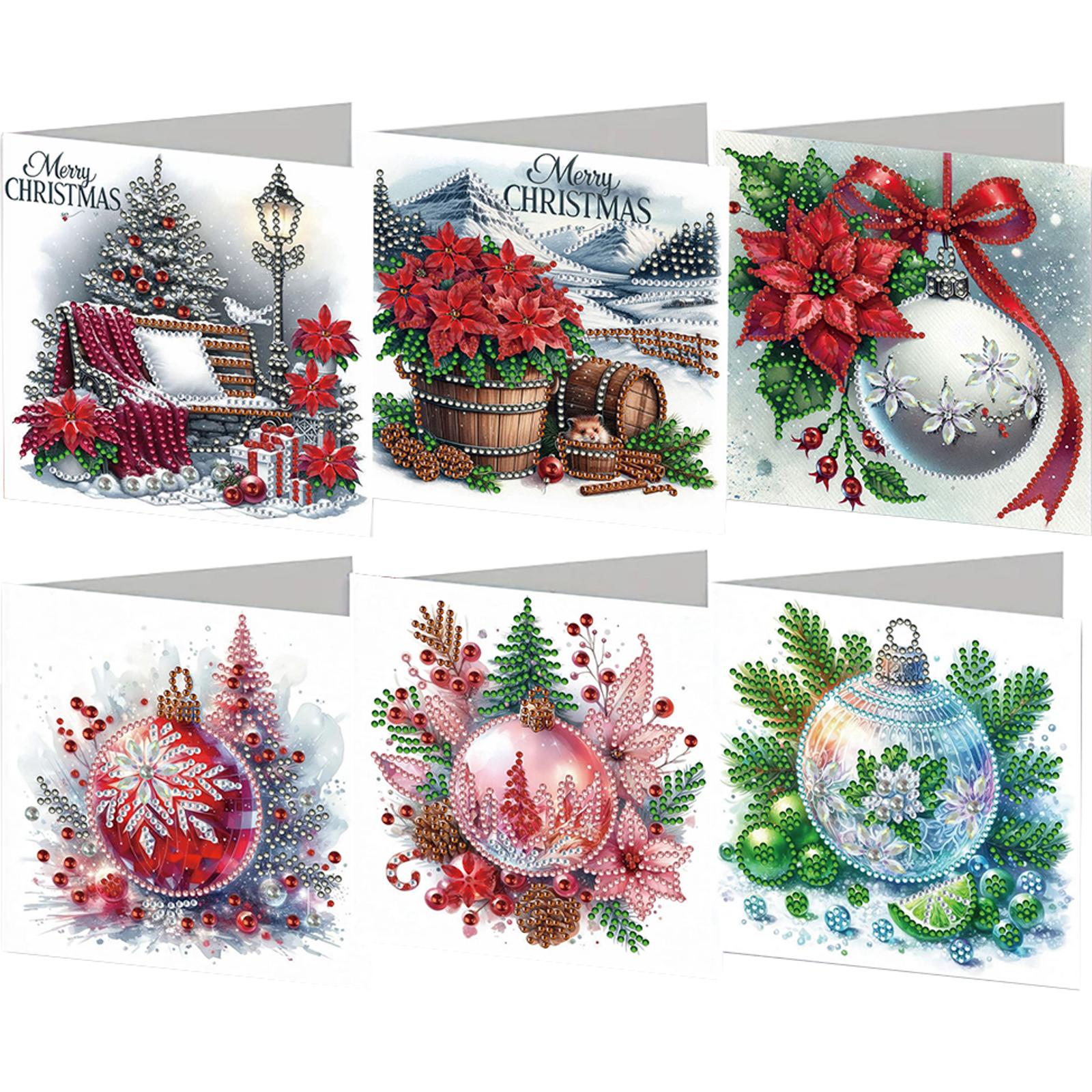 6PCS DIY Rhinestone Diamond Ar - Xmas Resin Art recension och pris