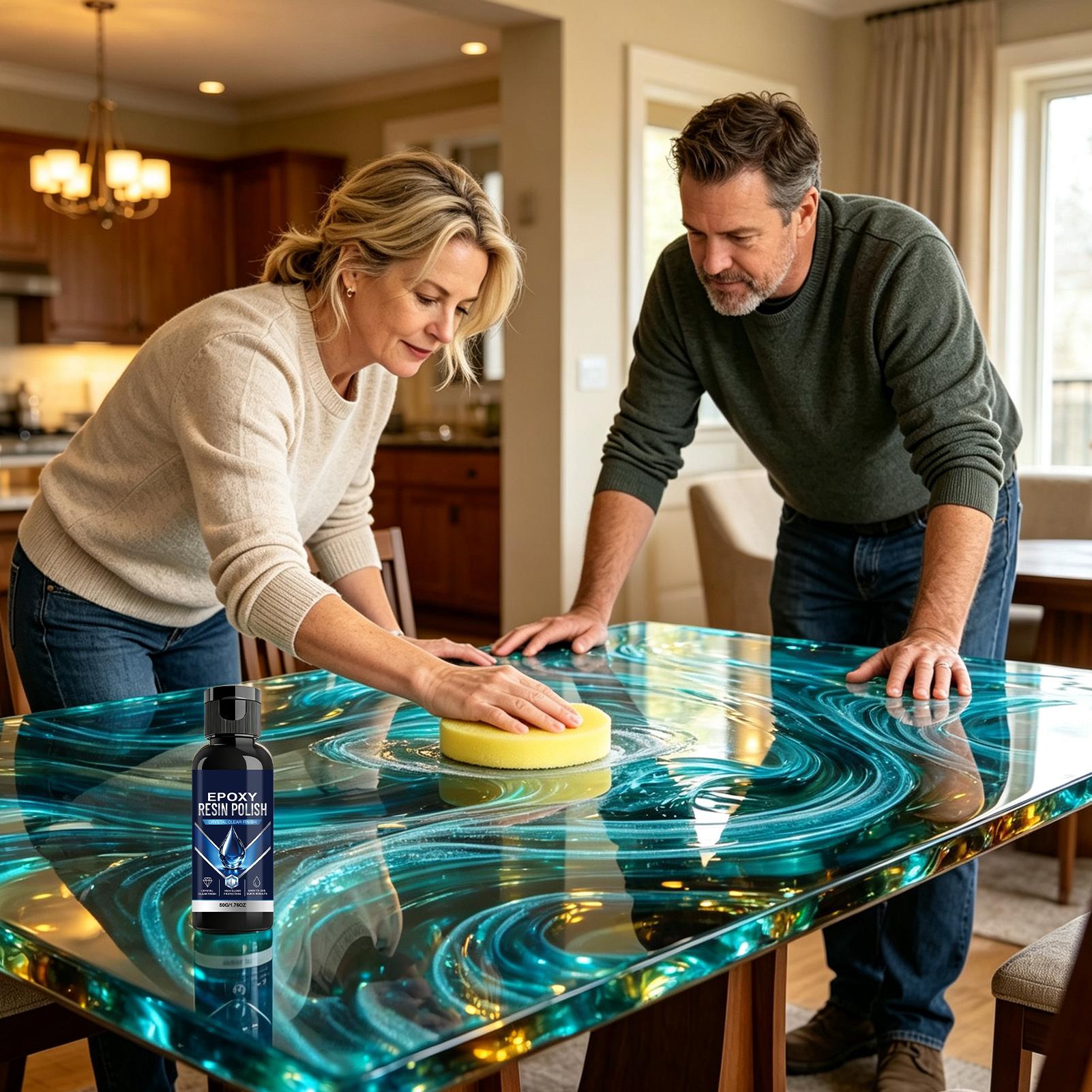 Epoxy Resin Restore Liquid Tab - Resin Art Table Top recension och pris