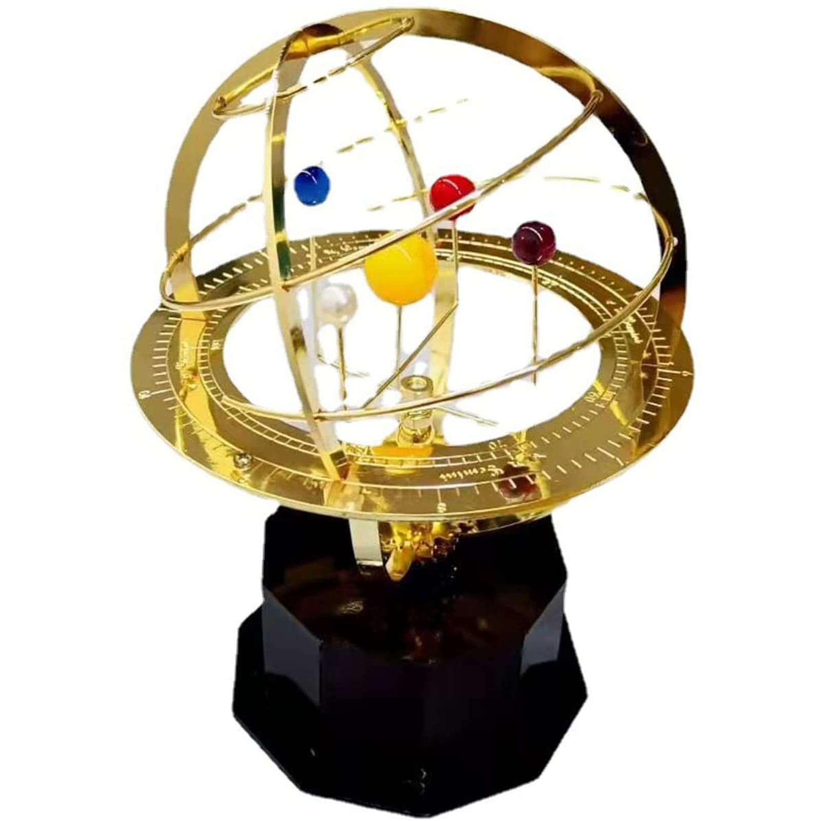 Rotating Solar System Metal Or - Resin Art Table Top recension och pris