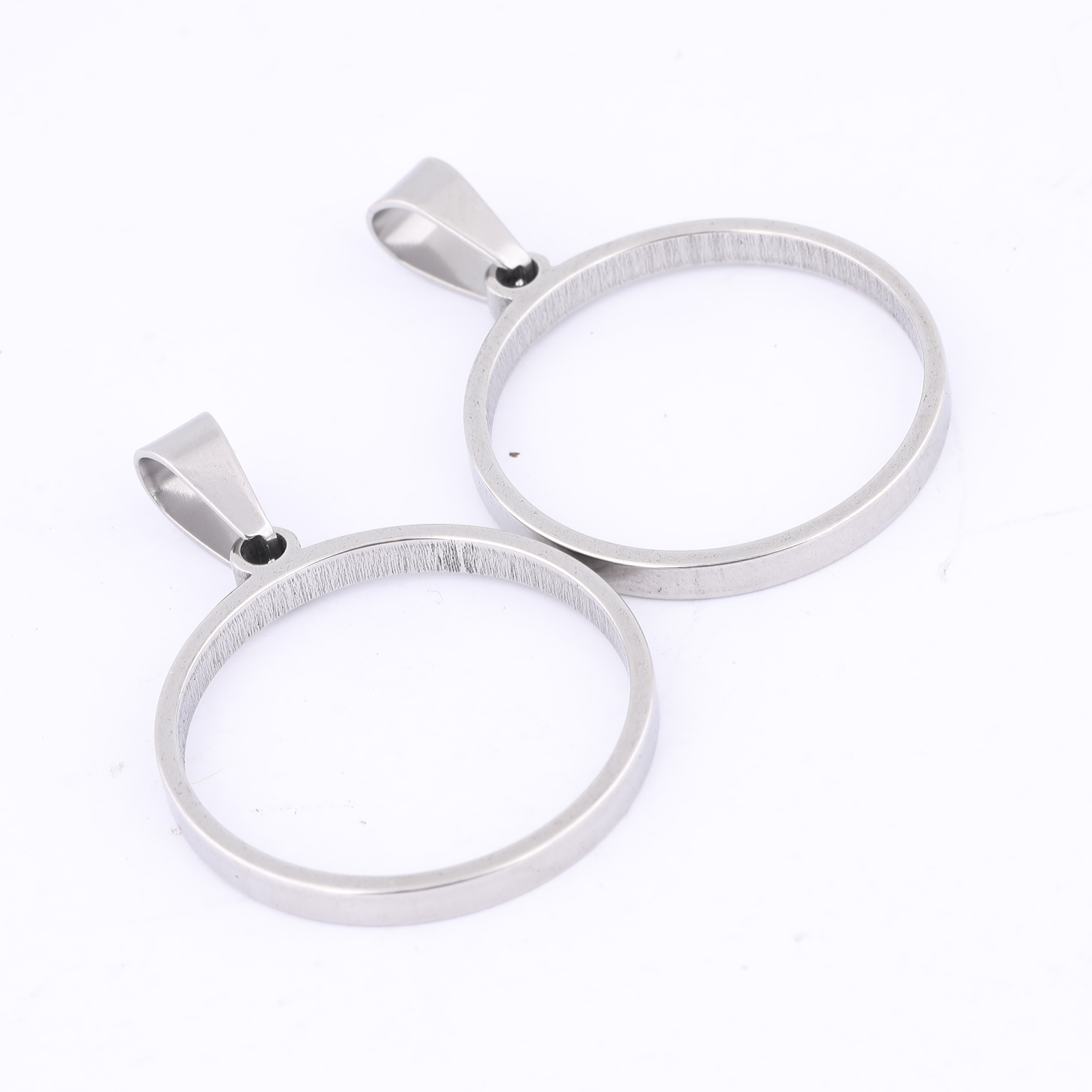 10pcs 25mm Round Open Bezel Ch - Resin Art For Sale recension och pris
