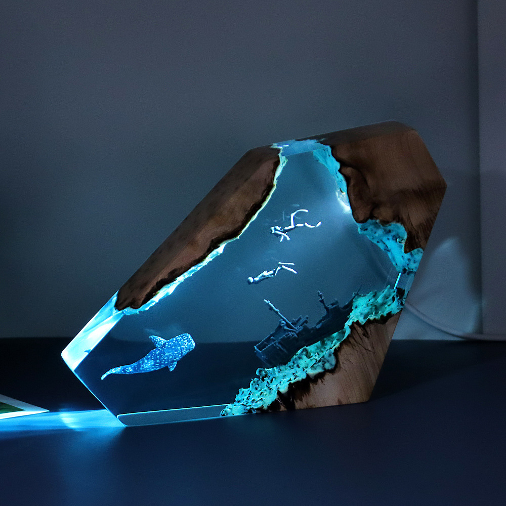 New Creative Indoor Bedroom Of - Resin Art Table Top recension och pris