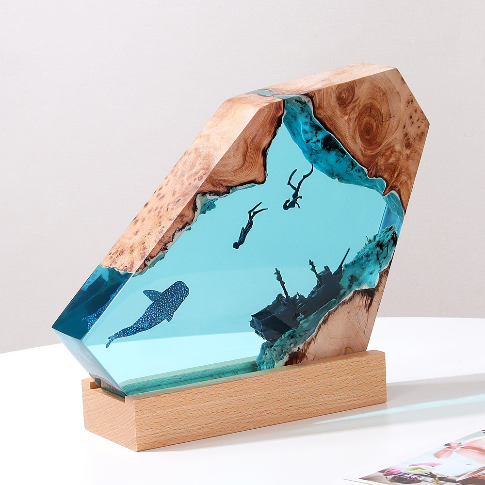 New Creative Indoor Bedroom Of - Resin Art Table Top recension och pris