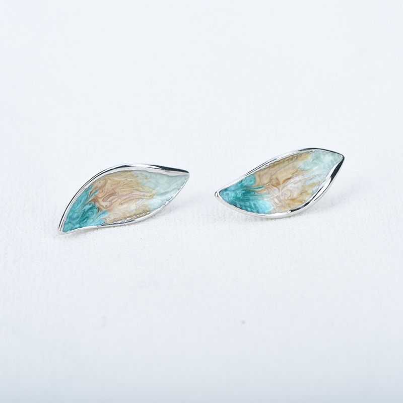 ICEYY New Design Fashion Art P - Resin Art Earrings Design recension och pris