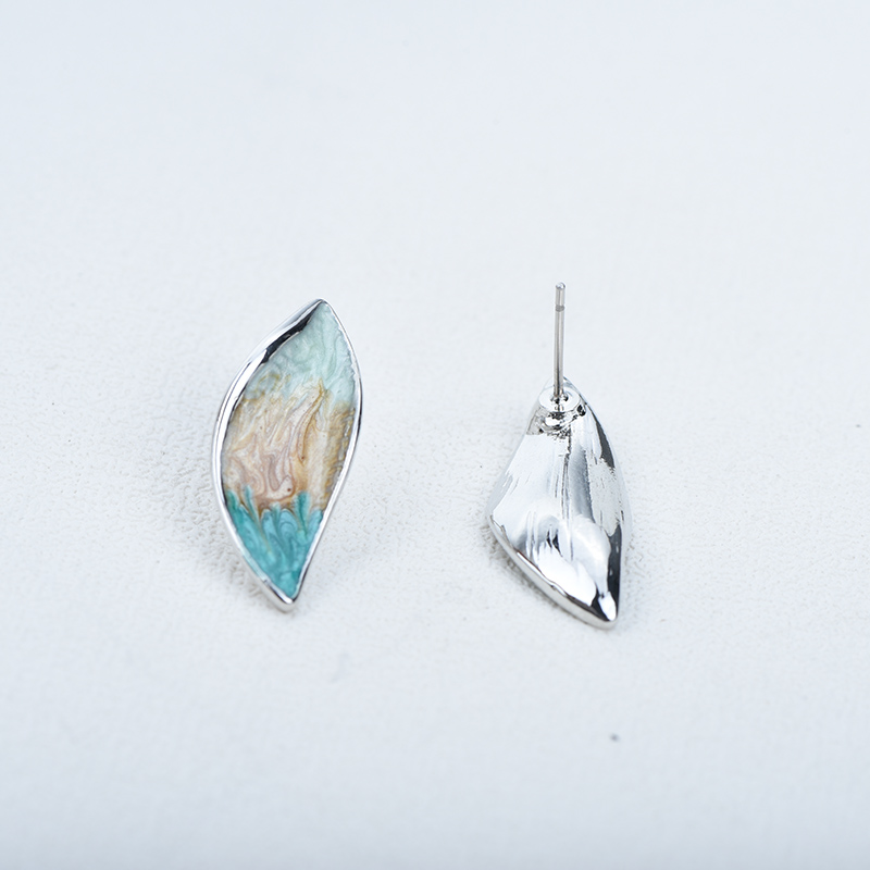 ICEYY New Design Fashion Art P - Resin Art Earrings Design recension och pris
