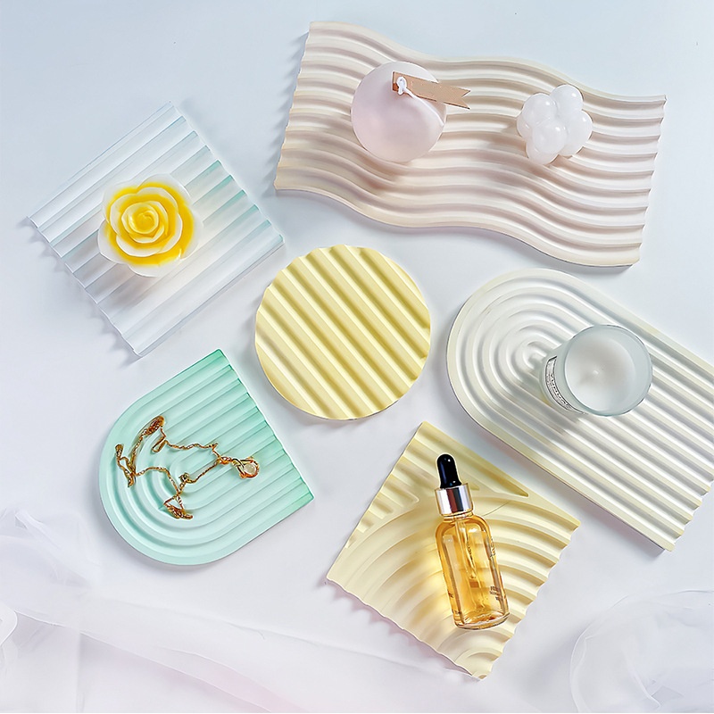 DIY Striped Wave Tray Mold For - Resin Art Liquid recension och pris