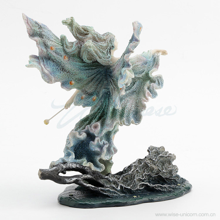Ethereal Ocean Wave Wing Fairy - Resin Art Gift For Wedding recension och pris