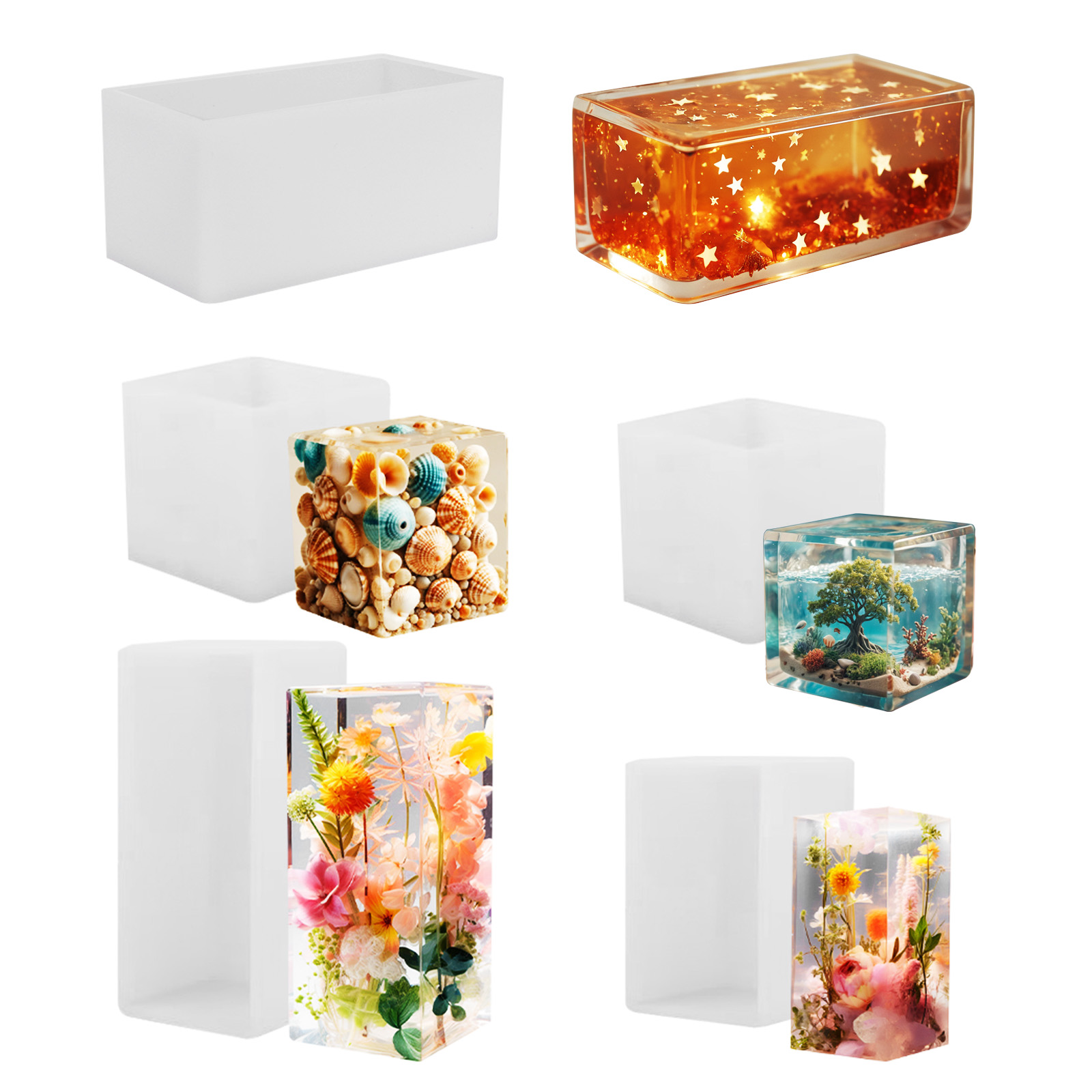 Epoxy Casting Mold Silicone Mo - Resin Art Liquid recension och pris