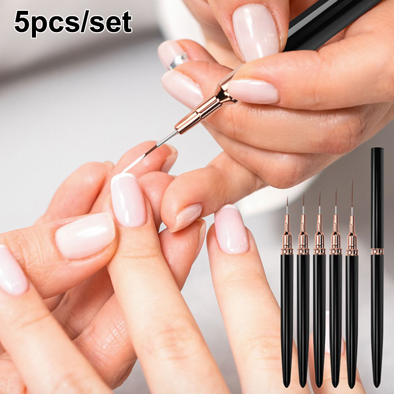 #5Pcs/Set Professional Nail Ar - Resin Art Gel recension och pris