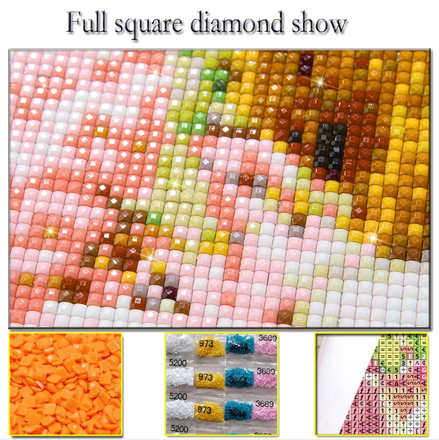 Diamond Mosaic Picture Modern  - Resin Art Wallpaper recension och pris