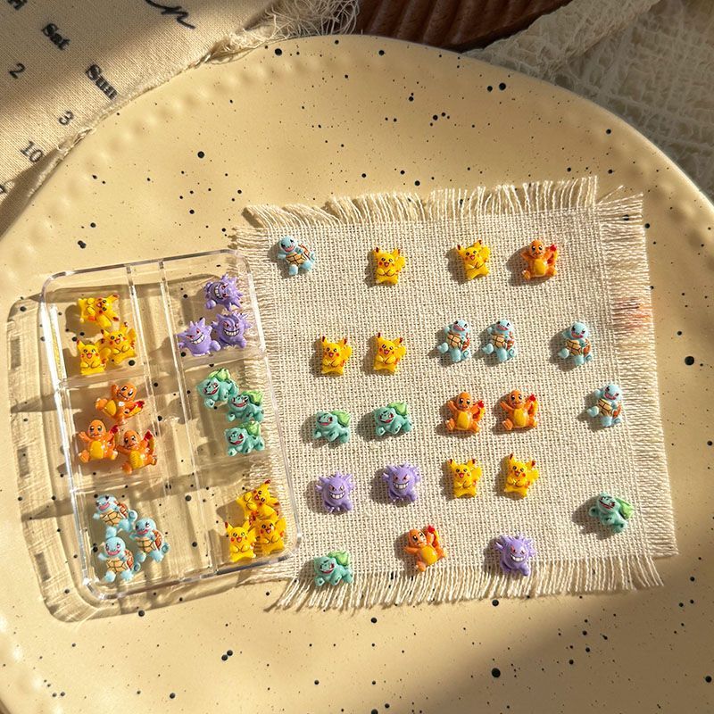Pokemon nail art accessories,  - Resin Art Diy recension och pris