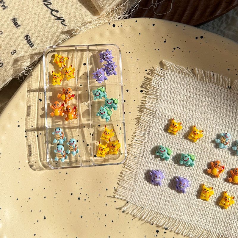 Pokemon nail art accessories,  - Resin Art Diy recension och pris